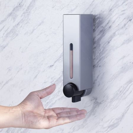 Hand Soap Dispenser above Kitchen Sink - Wall Mounted Hand Soap Dispenser